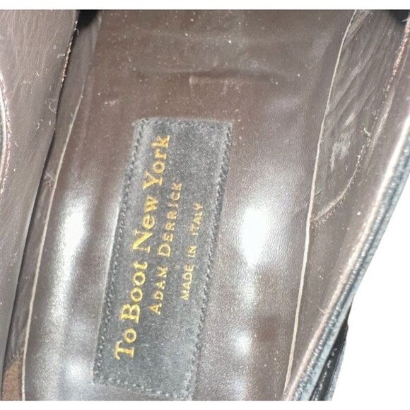 To Boot New York Adam Derrick Black Leather WingTip Oxford Shoes Men\'s Sz 10.5 main image 9